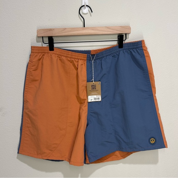 Patagonia Other - Patagonia Baggies Shorts 5" – Men’s Large – Utility Blue – Peace Patch – NWT